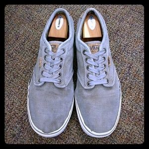 Grey Vans w/ Cork Accents